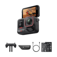 Insta360 - Ensemble standard de caméra Ace Pro 2-Matériel de qualité supérieure : Le capteur 1/1,3" 8K et l'objectif Leica SUMMARIT offrent une qualité inégalée, un Active HDR en 4K à 60 ips et des vidéos en 8K à 30 ips.