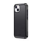 TUFF8 - Étui de protection contre les impacts pour iPhone 15 Plus - Noir-Protection double couche : fabriquée à partir d'un boîtier intérieur souple et malléable et d'une coque rigide pour créer une défense robuste contre les chutes et les impacts accidentels