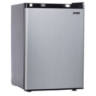 Magic Chef - Mini-réfrigérateur aspect inox de 2,6 pi³ (74,6 L)-Que vous soyez étudiant ou que vous souhaitiez simplement disposer d'un peu plus d'espace dans votre réfrigérateur, ce mini-réfrigérateur Magic Chef de 2,6 pieds cubes offre les options de rangement que vous recherchez