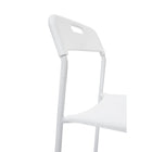 CB Office Tactic Multi-Purpose Armless Stacking Chairs - White - 4 Pack-Dimensions générales: 16,2 po x 19,3 po x 30,3 po
