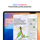 Apple - Portatif MacBook Air 15 po - Puce M4 - SSD 256 Go - Mémoire unifiée 16 Go - Minuit - Français-Écran Éclatant – L’écran Liquid Retina 15,3 po prend en charge un milliard de couleurs. Les photos et vidéos captivent le regard avec un contraste marqué et une abondance de détails, tandis que le texte s’affiche ultranet