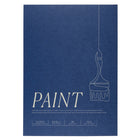 Gry Mattr - Bloc de papier pour aquarelle - 140 lb - Reliure adhésive - 30 feuilles - Bleu-30 feuilles de papier épais pressé à froid de 140 lb