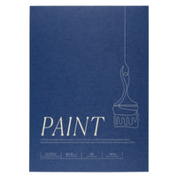 Gry Mattr - Bloc de papier pour aquarelle - 140 lb - Reliure adhésive - 30 feuilles - Bleu-30 feuilles de papier épais pressé à froid de 140 lb
