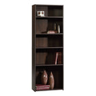Sauder Beginnings Bibliothèque avec 5 tablettes Finition Merisier Cannelle-Cinq tablettes: Trois tablettes réglables & Deux tablettes fixes