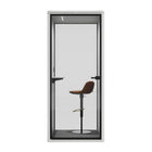 Uncaged Ergonomics - Cabine de travail et de réunion insonorisée - Blanc-Tailles flexibles : Choisissez parmi 4 tailles pour les particuliers ou les équipes