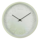 Monarch Specialties - 9117 Horloge Murale Juvénile Rond de 12" - Visage Vert Clair/Cadre Vert-Égayez votre décoration intérieure avec cette horloge murale ronde tendance de 12 pouces, dotée d'un cadran vert clair élégant et d'un cadre en plastique vert assorti qui incarne l'esthétique moderne, parfaite pour les espaces contemporains et juvéniles