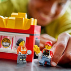 LEGO - City Great Vehicles Le camion de frites-Les accessoires des figurines LEGO comprennent une bouteille de ketchup et un sac de frites