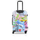 TUCCI Italy - New York Love Art 3 pièces valise-Garantie mondiale limitée du fabricant de 10 ans - Garantie fiable sur les bagages pour une couverture mondiale, offrant aux voyageurs une protection durable et une tranquillité d’esprit