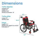 Journey - So Lite C2 Fauteuil roulant ultra léger - noir-Supporte jusqu’à 250 lb pour un usage quotidien fiable