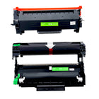 fuzion - Brother TN650, DR620 Ensemble - Cartouche D'Encre (Toner) & Unité De Tambour Compatible - Haut Rendement - Noir-Haut Rendement