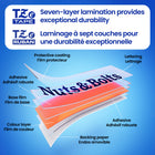 Brother - TZe231 Ruban laminé authentique pour étiqueteuses P-touch, 12 mm L x 8 m L - blanc avec texte noir - Paquet de 2-Résistant aux températures extrêmes, aux produits chimiques, à l’abrasion, aux rayons du soleil et à l’eau.