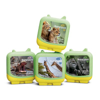 tonies - Animal World 4: Animals of Africa Clever tonies - - Ensemble de 4 pièces (Anglais)-Explorer des sujets fascinants avec chaque Clever Tonie grâce à des aventures audio qui rendent l’apprentissage amusant.