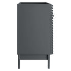 Modway - Render 30" Armoire de toilette de salle de bain (lavabo non inclus) - Gris-Bassin d’évier non inclus