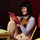 Apple - iPad 10eme generation, 10,9 po ecran Liquid Retina, Wi-Fi 6, puce A14 Bionic, 64 Go, iPadOS 16, Bleu-Connecteur USB-C pour la recharge et le branchement d'accessoires