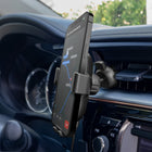 HyperGear - Support de charge rapide sans fil Gravity 15 W - Noir-Optimisé pour le chargement rapide des iPhone et des appareils Android