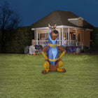 GEMMY - Super Scoob gonflable d'Halloween inspiré du film SCOOB - 152 cm-Pour usage intérieur et extérieur