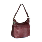 Karla Hanson® – Sacoche à bandoulière Phoebe, pour femmes, vin-32 larg. x 32 haut. x 11 prof. (cm)