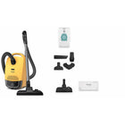 Miele - Aspirateur-traîneau Guard S1 - Jaune coucher de soleil-Performance de filtration exceptionnelle - Le système de filtration avancé retient 99,99 % des particules de poussière aussi petites que 0,4 µm.