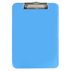 Staples Planchette à pince translucide - 9 x 12 po - couleurs assorties-Presse-papiers amusant de couleur translucide pour faciliter la prise de notes
