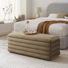 Modway - Mezzo Rembourré Performance Velvet Établi de rangement - Taupe-Performance-Velvet Sellstery