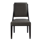 Modway - Cambridge Tissu rembourré Chaises de salle à manger Ensemble de 2 - Gris-8