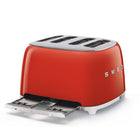 SMEG - Grille-pain 4 tranches 4x4 - rouge-4