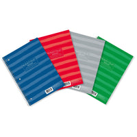 Cahier à une matière 10 1/2 po H x 8 po l, 80 pages, assortis-Cahier 1 matière : Idéal pour une matière, un projet ou des notes de réunion, facilitant l’organisation et le suivi des sujets.