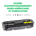 CIG - Cartouche de toner CF412A HP 410A remise à neuf - rendement standard - jaune- Garantie de 2 ans avec garantie de performance à 100 %