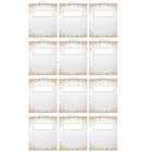 Ashley Productions - Sac de rangement/livre à motif de confettis suspendus, 10,5 po x 12,5 po, paquet de 12-Sacs de rangement extra solides et durables