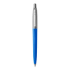 Parker - Stylo à bille Jotter Originals - fini bleu classique - pointe moyenne - encre bleue-La conception rétractile exclusive s’ouvre et se referme avec un clic satisfaisant