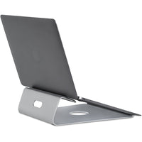 Mount-It! Support incliné ergonomique pour ordinateur portable - argent-Le MI-7273 est compatible avec les ordinateurs portables de 11 à 15 pouces