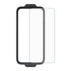 AXS - ARMORGlass Pro Protecteur d'écran avec plateau d’installation pour Apple iPhone 15 Plus / iPhone 16 Plus-Surface dure 9H