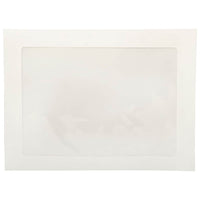 JAM Paper Grandes enveloppes format livret avec fenêtre, 9 x 12 po, blanc, pqt/1000-Taille : 9 x 12 po