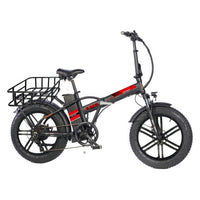 GoTyger - Vélo électrique cargo pliable -Idéal pour transporter courses, colis ou votre équipement facilement