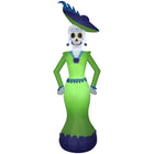 GEMMY - Figurine gonflable d'Halloween DOD Femme - 213 cm-S'illumine grâce à une lumière LED brillante et économe en énergie