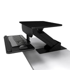 TygerClaw - Support de poste de travail assis/debout avec support de fixation pour bureau (TYDS10017BLK)-Améliorez votre confort et productivité