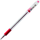 Pentel – Stylos à bille R.S.V.P. – 0,7 mm – rouge – paquet de 12  -Prise ergonomique offrant un maximum de confort et de contrôle
