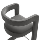 Modway - Winslow Performance Velvet Tabouret de bar - Storm Gray-8