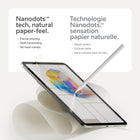 Paperlike - 3 Protecteur d'écran pour iPad Air 11 po (M4-M3-M2) - Transparent-Contrôle supérieur, précision accrue et performances optimisées