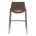Zuo - Desi Tabouret de comptoir - Brun/Noyer - Ensemble de 2-6