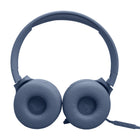 JBL - Tune 520C USB-C Casque filaire Hi-Res - Bleu-Câble plat anti-nœuds