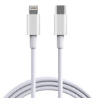 NuPower - Câble USB-C vers Lightning MFI de 5 pi - Blanc-Câble de chargement de 1,5 m (5 pieds)