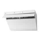 Fotile - JQG7507W Hotte aspirante à ventilation inclinée - 30 po - Blanche-Niveau sonore minimal de 38.5 dB