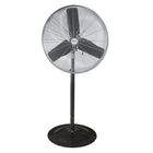 Matrix Industrial - Ventilateur oscillant sur socle pour l'extérieur-Modèles sur pied à hauteur réglable et base ronde robuste pour plus de stabilité