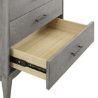 Modway - Georgia Bois Poitrine, Gris-Échouc et placage de grains de bois