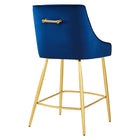 Modway - Discern Tabourets de comptoir - Marine - Ensemble de 2-Capacité de poids du banc : 330 lb