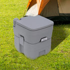 Outsunny - Toilette portable pour adultes-Grande sortie de déchets facilitant la vidange 
