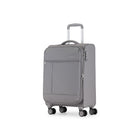 Bugatti - Amsterdam Bagage à main souple - Gris-Poche zippée pratique et facile d'accès située à l'avant du bagage