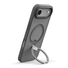 AXS - PROShield Stand MagSafe Compatible Apple iPhone Air - Gris-Pied rotatif à 360° pour visionnement en mode portrait ou paysage