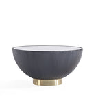 Manhattan Comfort - Ensemble de 2 tables : table basse Anderson moderne 71,5 cm et table d’appoint 46,8 cm - gris-Garantie limitée du fabricant de 30 jours